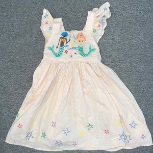 Stella McCartney 18 month old pink dress with mermaids